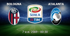 วิเคราะห์บอล โบโลญญ่า VS อตาลันต้า
