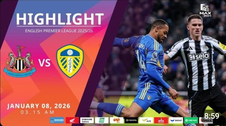 ไฮไลท์ MoNo Max : นิวคาสเซิ่ล 4-3 ลีดส์ ยูไนเต็ด