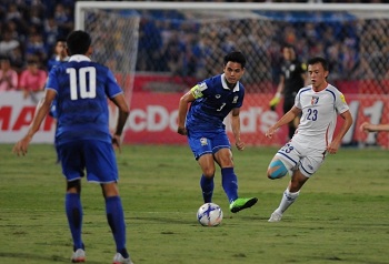 ไฮไลท์ ไทย 4-2 ไต้หวัน (คัดเลือกฟุตบอลโลก 2018)