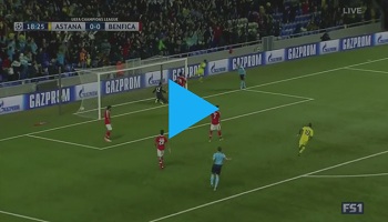 FC Astana 2-2 Benfica (Champions League)