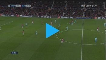 Manchester United 0-0 PSV Eindhoven (Champions League)