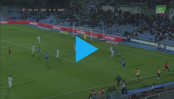 Getafe 1-1 Real Sociedad (Spain Liga BBVA)