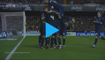 Valencia 2-2 Real Madrid (Spain Liga BBVA)