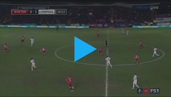 Exeter City 2-2 Liverpool (England - FA Cup)