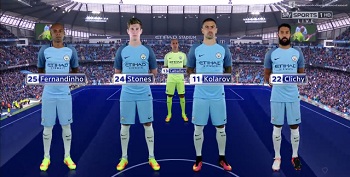 Manchester City 2-1 Swansea City (England - Premier League)