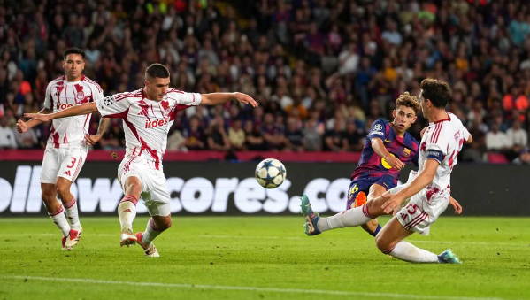 เฟร์มีน3ตุง!บาร์ซ่ายำโอลิมเปียกอส6-1