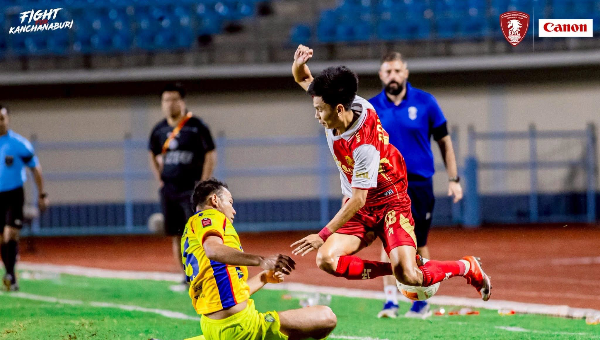 พลังกาญจน์โดนระยองตีเจ๊า1-1