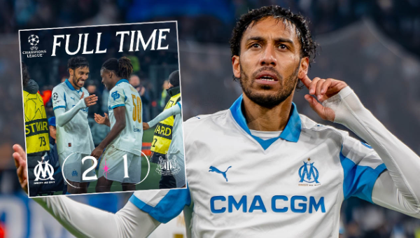 โอบา ทีเด็ดเหมาสองพามาร์กเซยแซงสาลิกา2-1