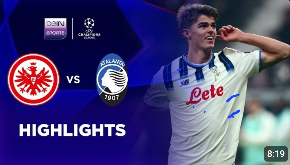 ไฮไลท์ True Vision : แฟรงค์เฟิร์ต 0-3 อตาลันต้า