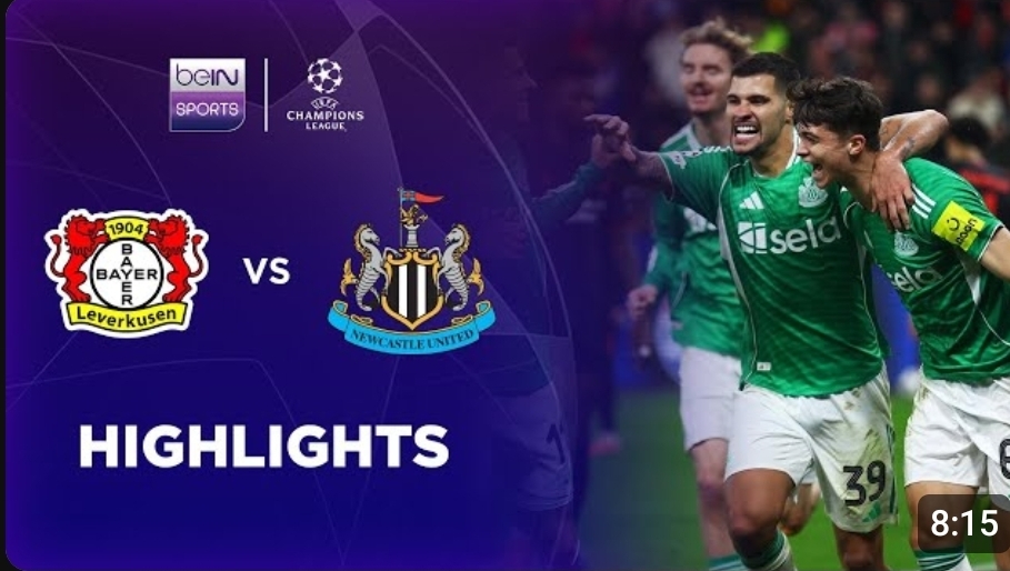 ไฮไลท์ ยูฟ่า แชมเปี้ยนส์ ลีก : เลเวอร์คูเซ่น 2-2 นิวคาสเซิ่ล