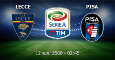 วิเคราะห์บอล เลชเช่ VS ปิซ่า