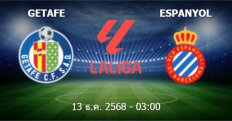 วิเคราะห์บอล เกตาเฟ่ VS เอสปันญ่อล