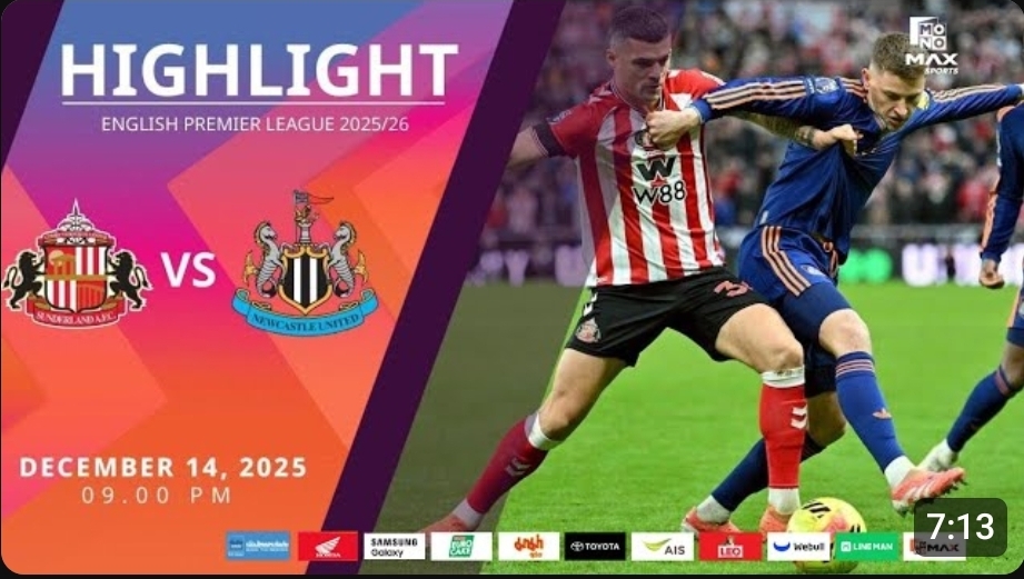 ไฮไลท์ MoNo Max : ซันเดอร์แลนด์ 1-0 นิวคาสเซิ่ล