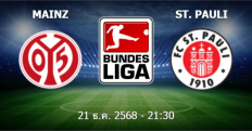 วิเคราะห์บอล ไมนซ์ VS ซังค์ เพาลี