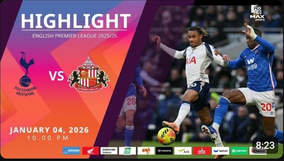 ไฮไลท์ MoNo Max : สเปอร์ส 1-1 ซันเดอร์แลนด์