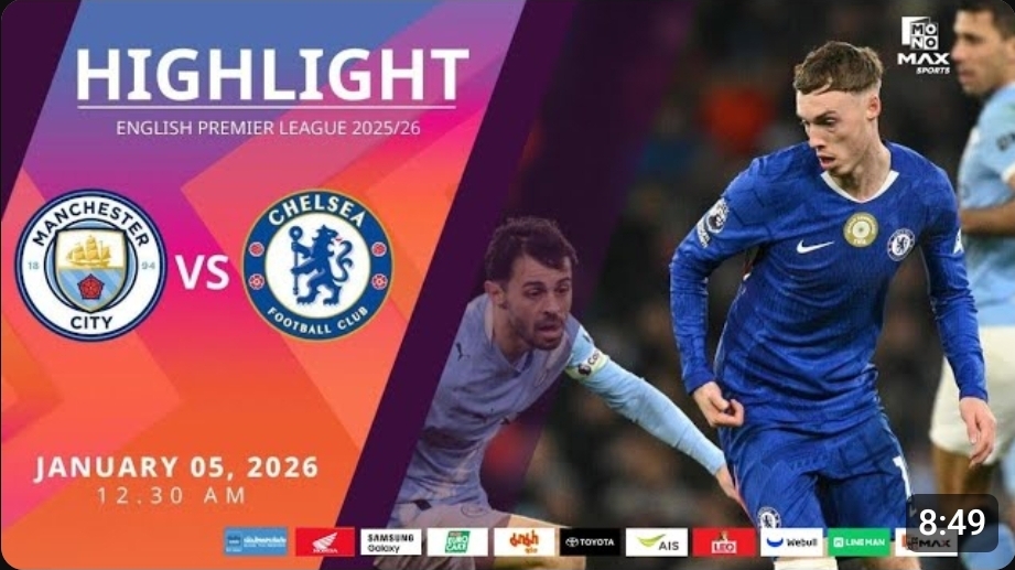 ไฮไลท์ MoNo Max : แมนฯ ซิตี้ 1-1 เชลซี