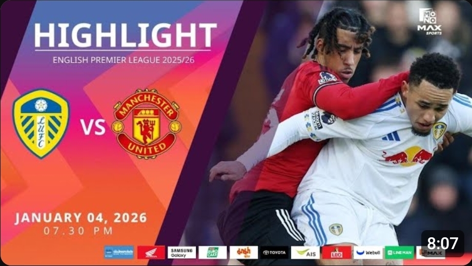 ไฮไลท์ MoNo Max : ลีดส์ ยูไนเต็ด 1-1 แมนฯ ยูไนเต็ด