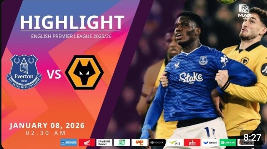 ไฮไลท์ MoNo Max : เอฟเวอร์ตัน 1-1 วูล์ฟแฮมป์ตัน